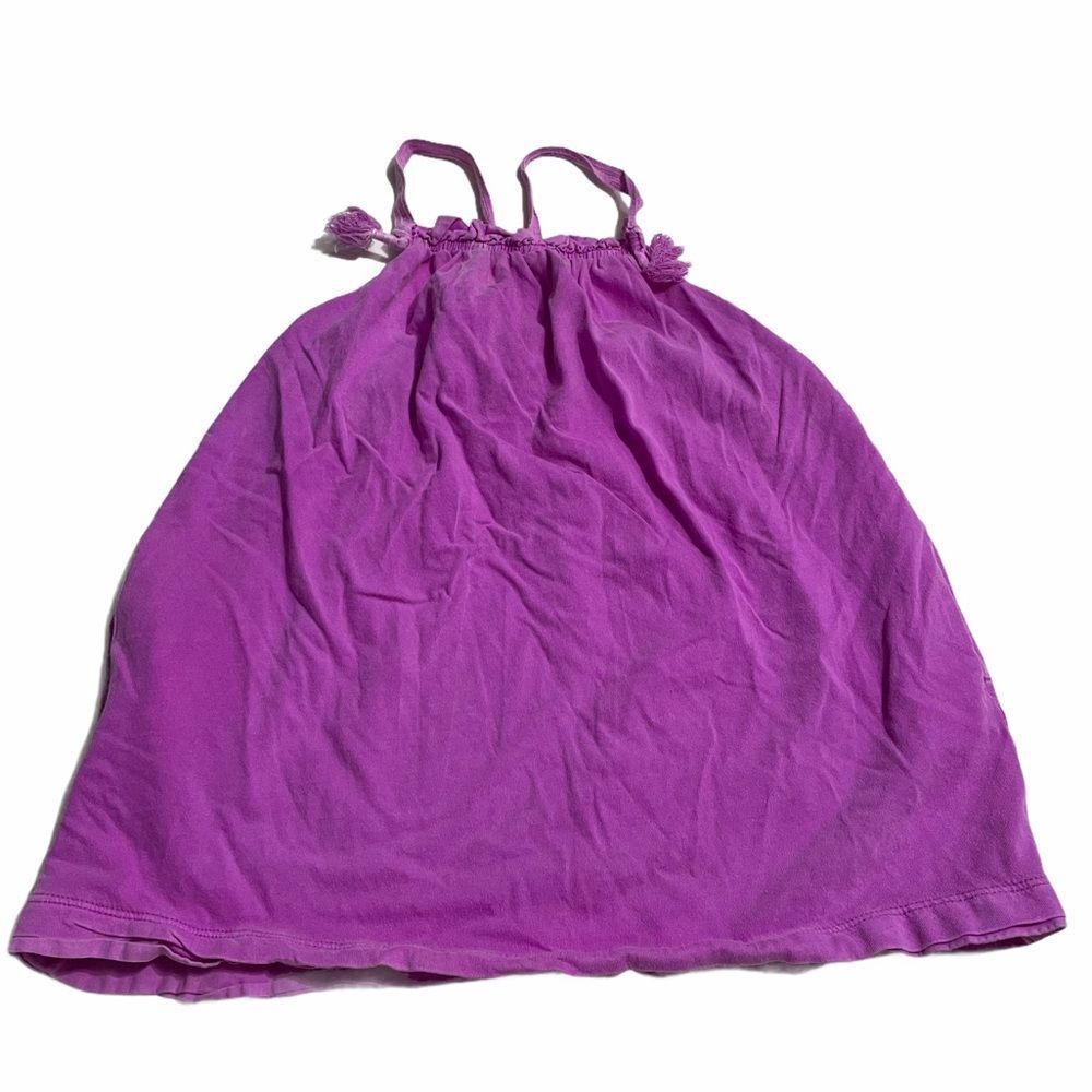 CrewCuts Purple Pom Pom Casual Dress